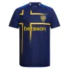 Boca Juniors Jerseys de fútbol livianos y cómodos 24 Men Kit Maradona Romero Cavani Benedetto Lucas Janson Medina Medina Fútbol Camisa de fútbol Versión de jugador