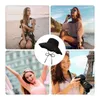 Sun Hat Womens Wide Brim UPF50 Podróżowanie plaży dzikie czapki składane dla kobiet oddychających elastyczne 240423