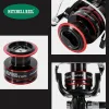 Accessori Mitchell Reel 2021 Fishing Bobine che gira 12 kg Max Drag 7000 Serie 5.2: 1 bobina di metallo ad alta velocità Wheelforsea Fishing Carp