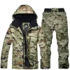 Set 30 taitini da uomo mimetizzati più dimensioni set di abiti da sci waterproof inverno inverno costumi a neve + pantalone maschio