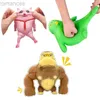 Decompression Toy Kids Squeeze Toys Funny Decompression Vent Toys Elastic Monkey Giant Squishy Antistress Orangutan Fidget Toys Stress Relief Game d240424