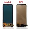 Står 6.43 '' AMOLED för Xiaomi Poco M5S LCD -pekpanelens skärm Digitizer Assembly Ersättare för POCOM5S 2207117BPG LCD med ram