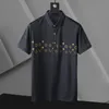 24ss Mens Polo Shirt Designer Shirts Embroidery Lapel Short-sleeved Tshirt Men Business Casual Pullover Soprt Tee 3xl