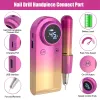 Drills 45000RPM Rechargeable Electric Nail Drill Machine Gel Nail Polish Sander Cutters For Manicure Nail Supplies For Professionals