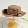 Berets 50JB Summer Fishing Hat For Male Outdoor Bucket Moisture Wicking Quick Drying