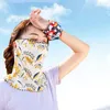 Écharpes masque de soie imprimée à vélo respirant couverture de visage de couche floral bouclier enveloppe