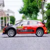 CARS KM WRC C3 2,4 GHz RTR 4S Brush sem escova 4WD 1/7 RC Modelo de controle remoto elétrico Modelo