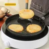 134 Cups Pancakes Frying Pans Breakfast Egg Pan Durable Nonstick Holes Cooking Ham Pancak Maker Cookware 240415