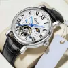 Uhren Chenxi Watch Männer Tourbillon Uhren Mode Moon Phase Automatische mechanische Armbanduhren Männer Relogio Maskulino Reloj Hombre