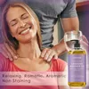 Pur naturel organique lavande relaxant anti-cellulite corporel massage de la peau