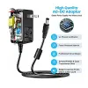 Routers 12V WiFi Router Power Supply Charger Cord 3A Adapter fit for Netgear N300 Linksys Wireless Router E1200 EA6350 WRT54GS Router.