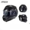 Casques de moto LS2 FF906 Avant Falle Flip Flip Up Double Lens Casque Casco Moto Racing Capacete Casque de haute qualité Motocross