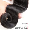 Wigs Body Wave Bundles Brazilian Hair Weave Bundles 3 4 Remy Hair Extensions 30 Inch Natural Color Loose Wave 100% Human Hair Bundles
