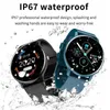 Armbandsur Lige 2023 Smart Watch Ladies Full Touch Screen Sports Fitness Watch IP67 Waterproof Bluetooth för Android iOS Smart Watch Female 240423