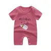 One-Pieces 2023 Sommer Baby Jungen Mädchen Mode Ha Kleidung Neugeborene Babyklettern Kleidung Marken Baby Mädchen Strampler Säugling Kostüme Pyjama