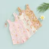 One-Pieces Baby Girls Vêtements Summer Floral Rainbow Jumps pour nouveau-nés Nouveaux arrivants bébé Vêtements de mode Girl Kids Mompers