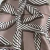 Scarves 2024 Spring And Summer Women Knot Printing Silk Scarf Shawl