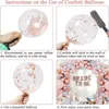 Party Decoration Pink Series Balloon Set Earth Day Birthday Year Round Easter Graduation Ballons Accessories Baby Shower