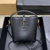 Mirror quality designer bag lady LE 37 Luxury handbag bucket bags high capacity Womens mens leather crossbody travel tote bag fashion Clutch Underarm shop bags strap