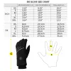 Handskar MoreroK Ski handskar 3m Thinsulate Thermal Gloves Pekskärm Vintercykelcykelhandskar Antislips Vindtäta varma motorcykelhandskar