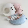 Cuscino corea cartone animato cotone cuscino per bambini per bambini neonati a forma di luna a forma di luna cuscini da allatta