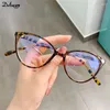 Sunglasses 2024 Women's Blue Light Glasses Flexible Optical Prescription Eyewear Frame Female Computer Eyeglasses Ladies UV400 Eye