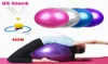 US stock 65cm Yoga Bas Sports Fitness Bas Bola Pilates Gym Sport Fitba With Pump Exercise Pilates Workout Massage Ba FY80515053320