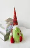 DHL Grinch Christmas Plush Toy Animals Rudolph faceless doll standing pose dolls home shopping mall window decoration1716111