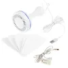 Other Appliances Silent 6 Leaves USB powered ceiling fan with remote control and timed 4-speed suspension fan used for camping beds dormitories tents etc J240423