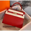 Women Designer Epsom Leather Handbag 7A Genuine Leather 28cm brand luxury lether wax line stitiching many colors to choose other too78QV