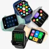 Watches Smart Watch 2022 Wireless Charging Smartwatch Bluetooth Fitness Waterproof Calls Watches For Samsung Apple Android Xiaomi Huawei