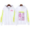 Polos Cyberpunk Edgerunners Rebecca Anime Zipper Hoodie Y2K