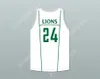 Custom Any Nom Number Mens Youth / Kids Tacko Automne 24 Liberty Christian Prep Lions Basketball Jersey 1 Top cousé S-6XL