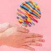 Decompression Toy Wooden Spiral Lollipop Toys Rotating Helicone Spin Magic Wand Stress Relief For Adults Kids Antistress Decompression Home Decor d240424