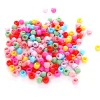 Accessoires 100 pcs tresses tresses Perles de cordons Headwear mignon couleurs de bonbons en plastique épingles à cheveux griffes clips pour femmes accessoires de cheveux filles accessoires