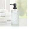 Liquid Soap Dispenser Glass Lotion Bottles Stainless Steel Pump Emulsion Bottle Bathroom Accessories Shampoo Shower Gel