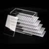 Venha palete 5 camadas Caixa de cílios da caixa de armazenamento Organizador de maquiagem falsa cílios de paletes de paletes enxerto 240423