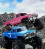 Voitures FMS FCX24 Smasher V2 RC Car RTR Remote Contrôle Offroad Véhicule Electric Drive Cost Car RC Pickup 1/24 Temote Control