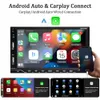 7 "カーラジオ1 DIN CARPLAY Android Auto MP5マルチメディアプレーヤータッチスクリーンFM AUX入力Bluetooth USBミラーリンクユニバーサル