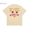 Designer maschile Trend di moda a manica corta Ive Vintage Rose Skull Rock Band High Street Vandalistica Wash Used T-Shirt Men