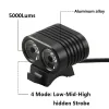 Luci 8000LM 2x T6 L2 LE LED LED LIGHT MINI BIKE BIKE LIGHT LIGHT THIFLIGHT LAMPAGGI