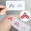 Tatuaggi Fiori vuoti Stencil tatuaggi temporanei per disegnare stampi modello di trucco per il viso donne per bambini forniture per journaling fai -da -te arredamento