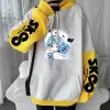 Sweatshirts Anime SK8 The Infinity Langa Hasegawa Kawaii Cartoon Print Hoodies Casual Harajuku Long Sleeve Winter Infinity Skate Sweatshirts