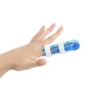 Tratamento azul dedo dedo splint Brace Artrite Corrector da articulação Suporte de dedo fixo Ferramenta de alisador de dedo Ferramenta de correção ortopédica