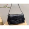 Instagram Fashion Soft Pu Leather Square 2023 Autumn/Winter New Car Syned Underarm Women's Single Shoulder Chain Lite Bag