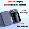 Bank Lenovo 50000mAh Magnetic Qi Wireless Charger PowerBank 22.5W Fast Charging For IPhone Samsung Huawei Xiaomi Magnetic Powerbank