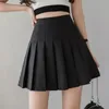 2024 Spring Summer Korean Skirt Short High Waist Sexy Mini School Pleated Kawaii Japanese Pink Female 240419