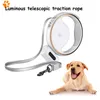 Hondenkragen 3m Automatische PET -riem LED LUMINOUS PUPPY WANDEL RUND LEIDEN VOOR DOGEN Producten Accessoires