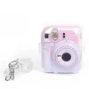 Acessórios para bolsas de câmera para fujifilm Instax mini 12 câmera PC PC Crystal Transparent Protective Shell Storma