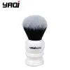 Brosse Yaqi 22 mm Synthétique Hair Tuxedo Not White Resin Handle Shave Brush Man